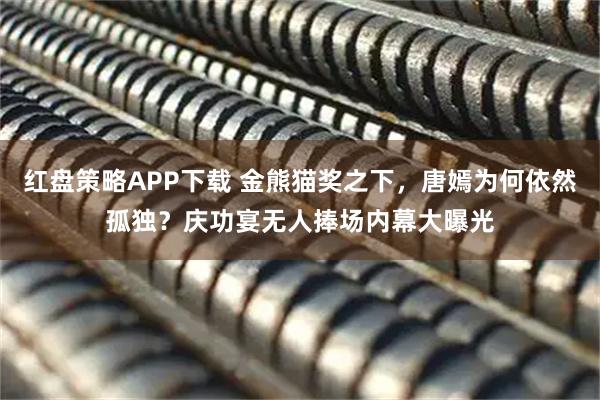 红盘策略APP下载 金熊猫奖之下，唐嫣为何依然孤独？庆功宴无人捧场内幕大曝光